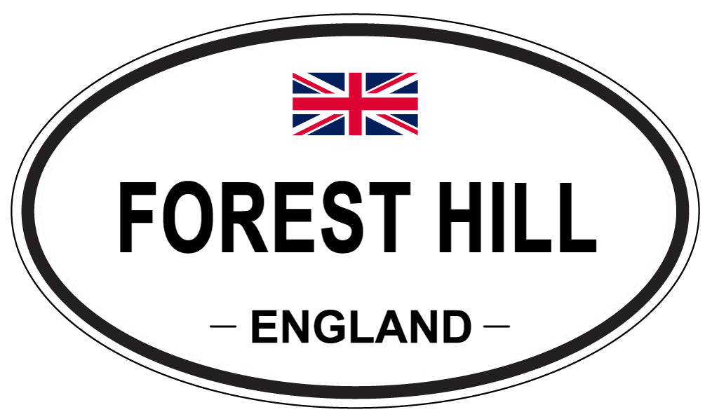 FOREST HILL, England - Oval Magnet