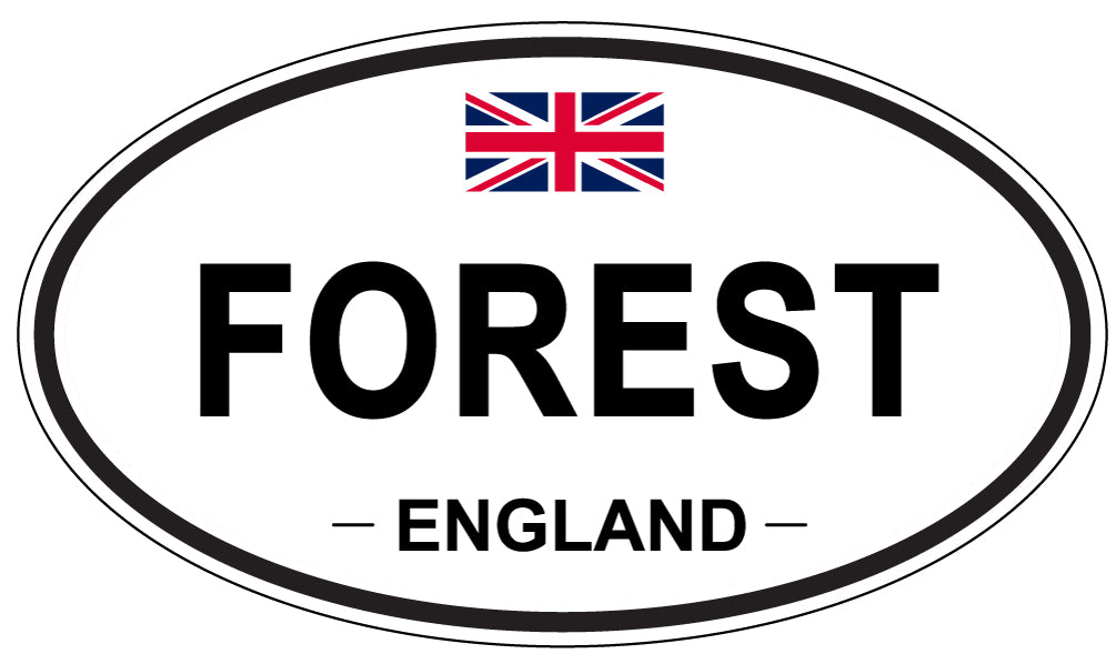 FOREST, England - Oval Magnet