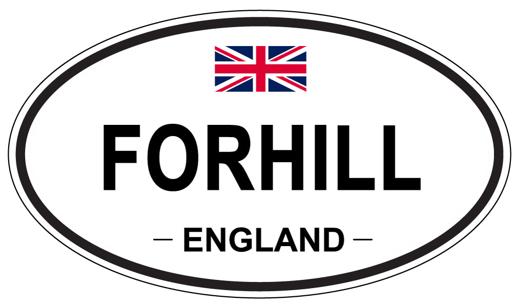 FORHILL, England - Oval Magnet