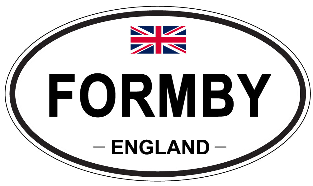 FORMBY, England - Oval Magnet