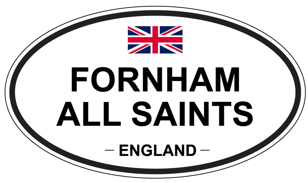FORNHAM ALL SAINTS, England - Oval Magnet