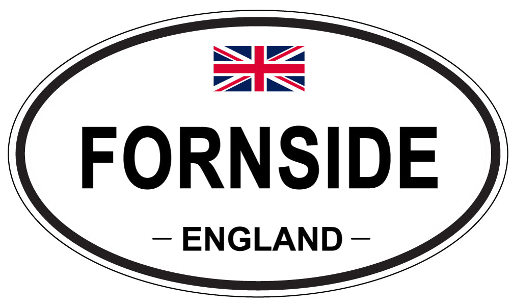 FORNSIDE, England - Oval Magnet