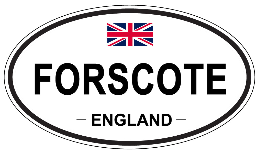 FORSCOTE, England - Oval Magnet