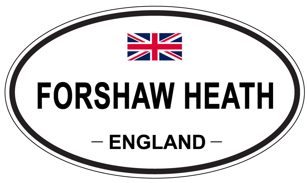 FORSHAW HEATH, England - Oval Magnet