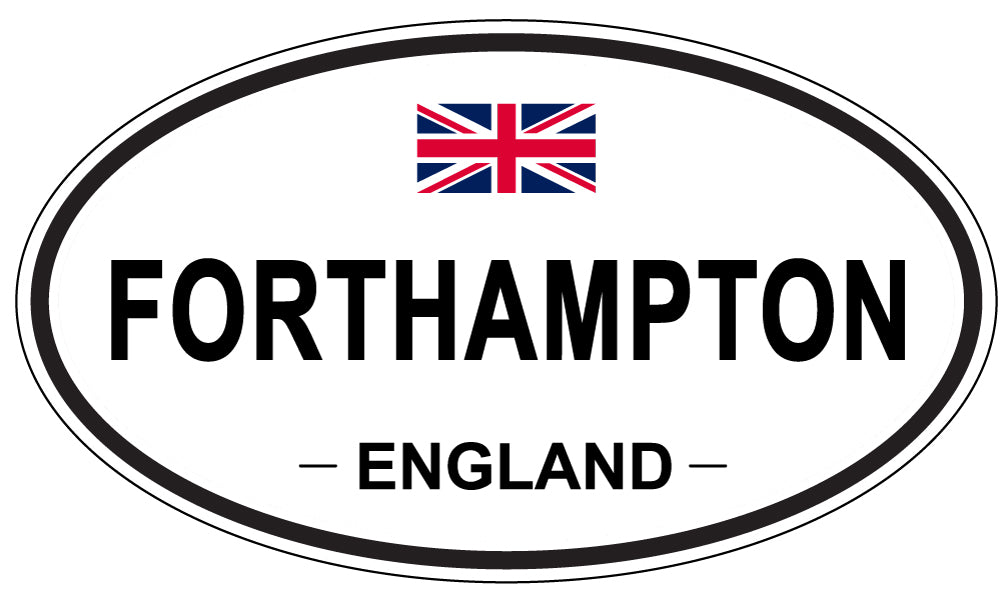 FORTHAMPTON, England - Oval Magnet