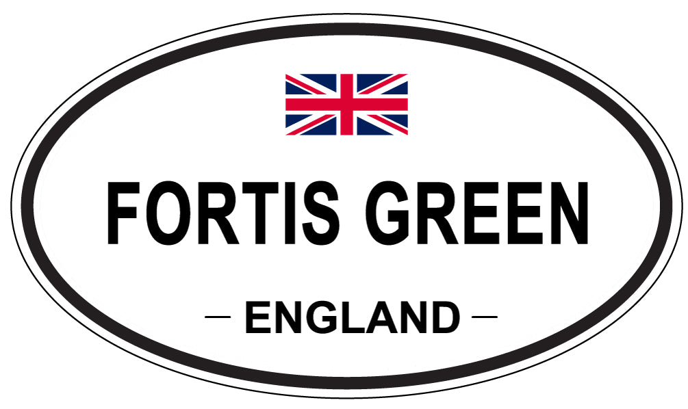FORTIS GREEN, England - Oval Magnet
