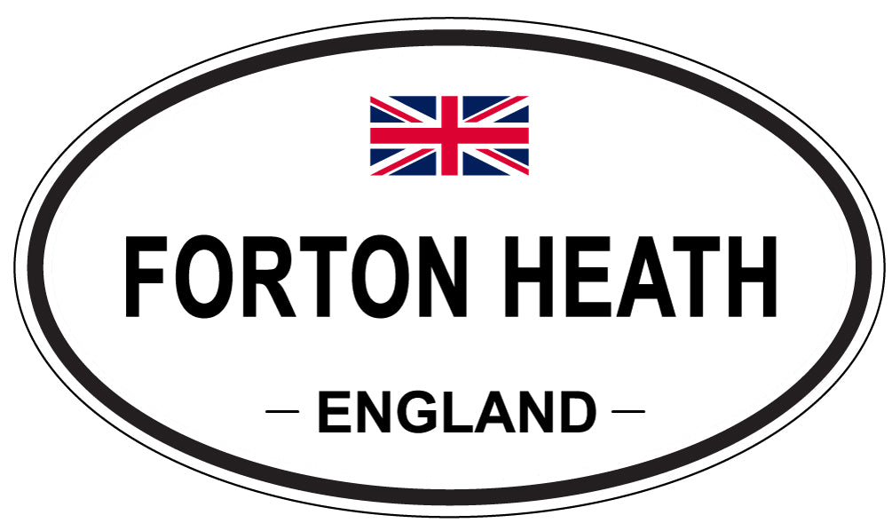 FORTON HEATH, England - Oval Magnet
