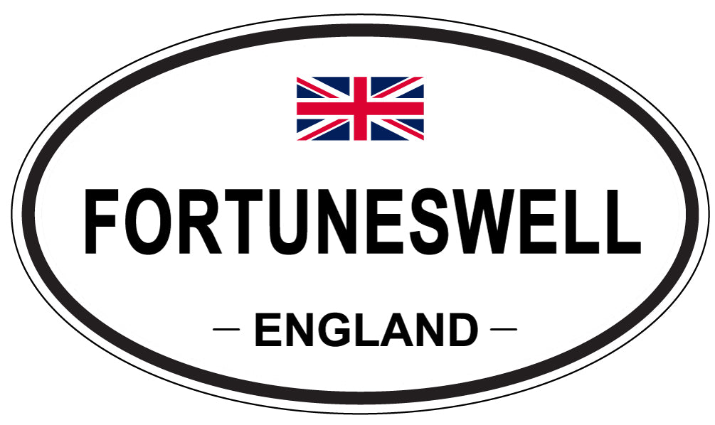 FORTUNESWELL, England - Oval Magnet