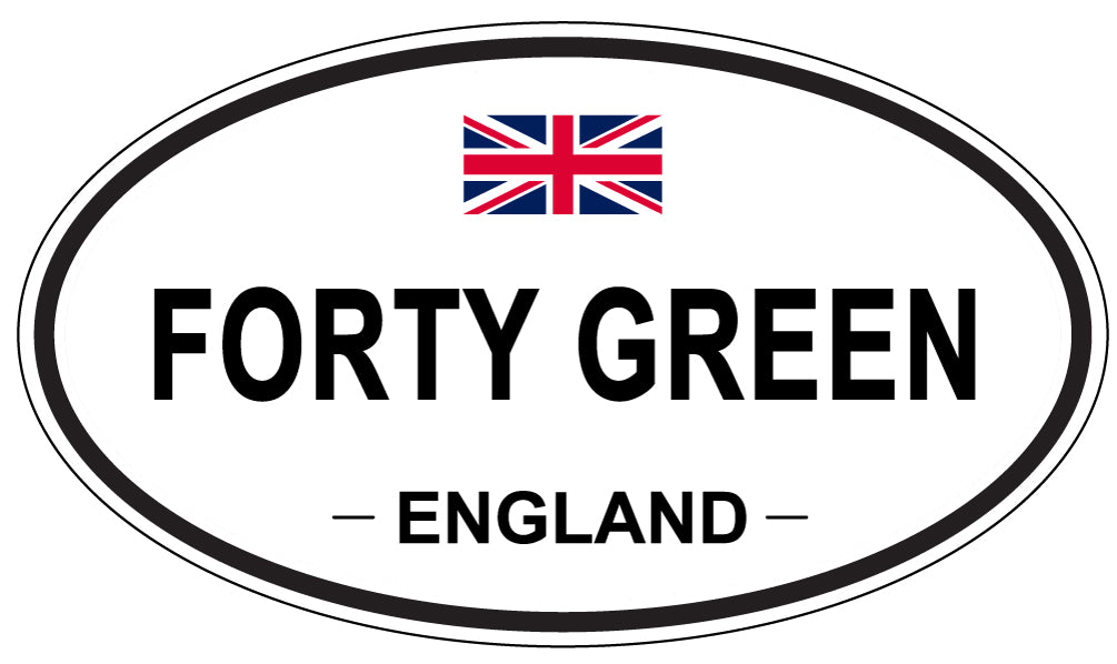 FORTY GREEN, England - Oval Magnet