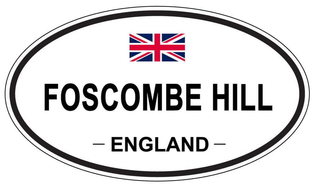 FOSCOMBE HILL, England - Oval Magnet