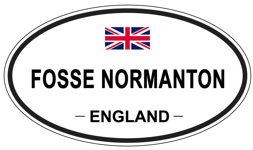 FOSSE NORMANTON, England - Oval Magnet