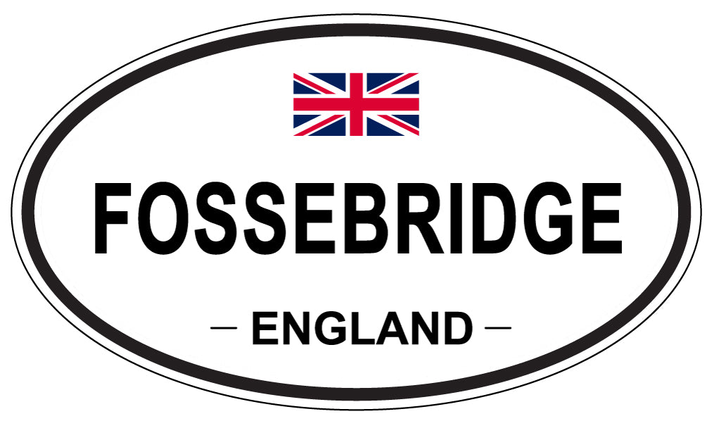 FOSSEBRIDGE, England - Oval Magnet