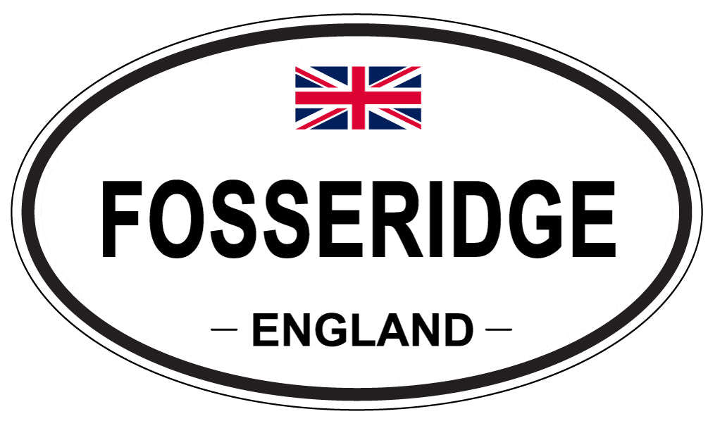FOSSERIDGE, England - Oval Magnet