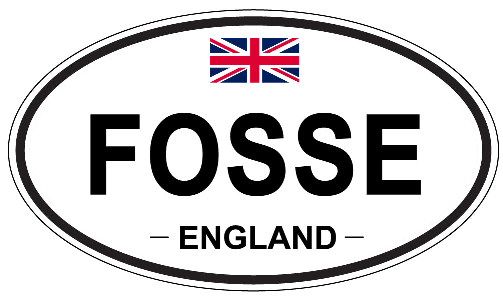 FOSSE, England - Oval Magnet