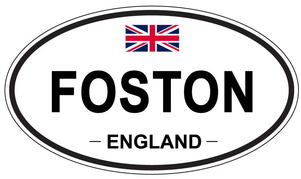 FOSTON, England - Oval Magnet