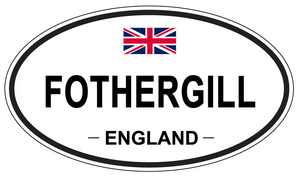 FOTHERGILL, England - Oval Magnet