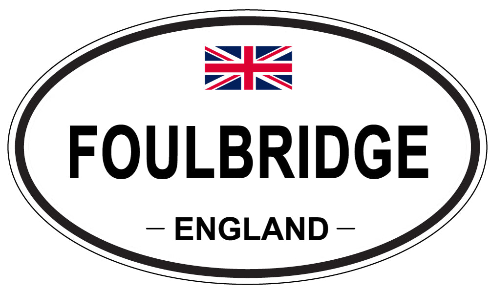 FOULBRIDGE, England - Oval Magnet