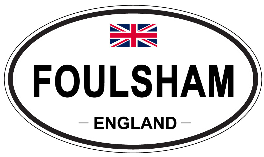 FOULSHAM, England - Oval Magnet