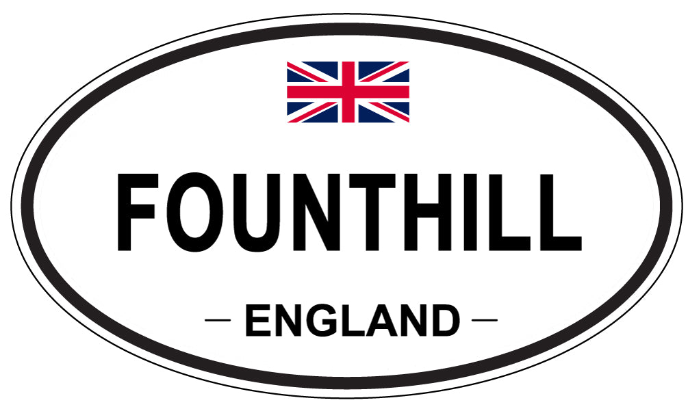 FOUNTHILL, England - Oval Magnet