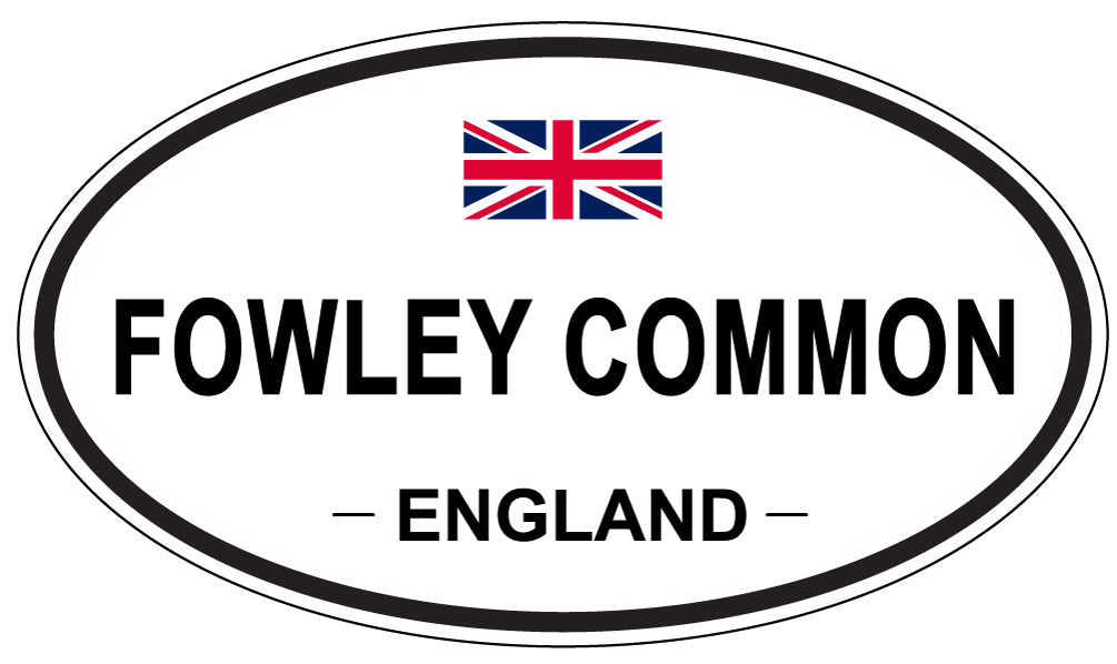 FOWLEY COMMON, England - Oval Magnet