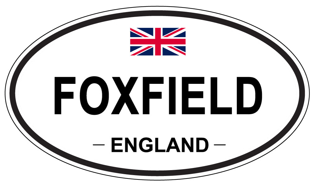 FOXFIELD, England - Oval Magnet