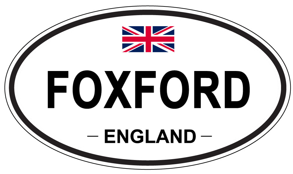 FOXFORD, England - Oval Magnet