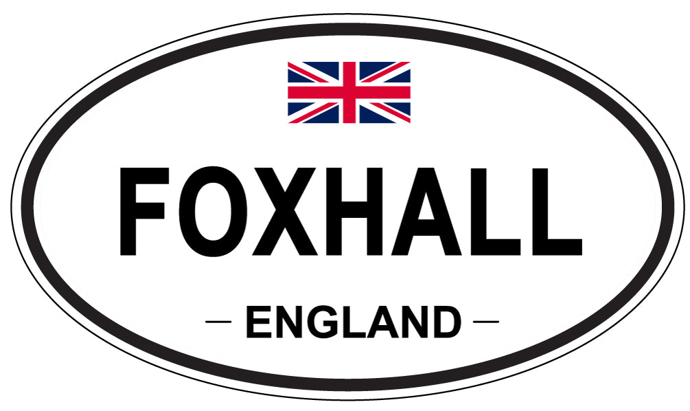 FOXHALL, England - Oval Magnet