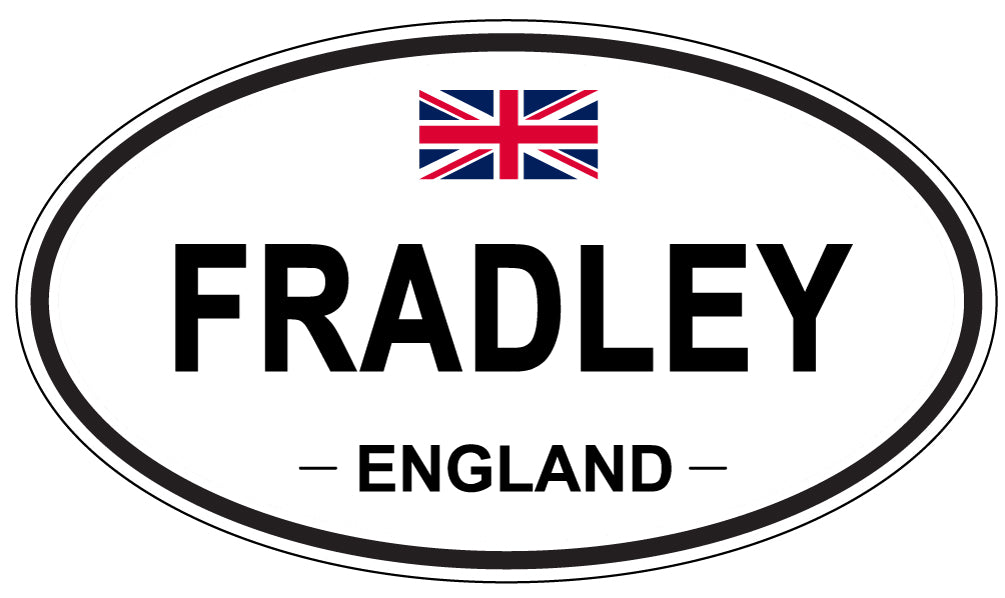FRADLEY, England - Oval Magnet