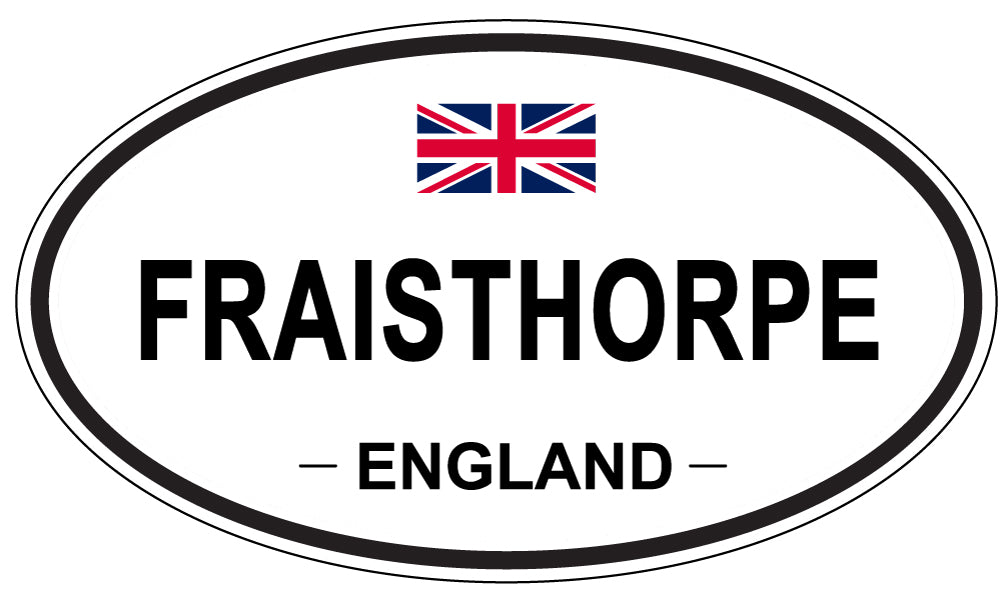 FRAISTHORPE, England - Oval Magnet