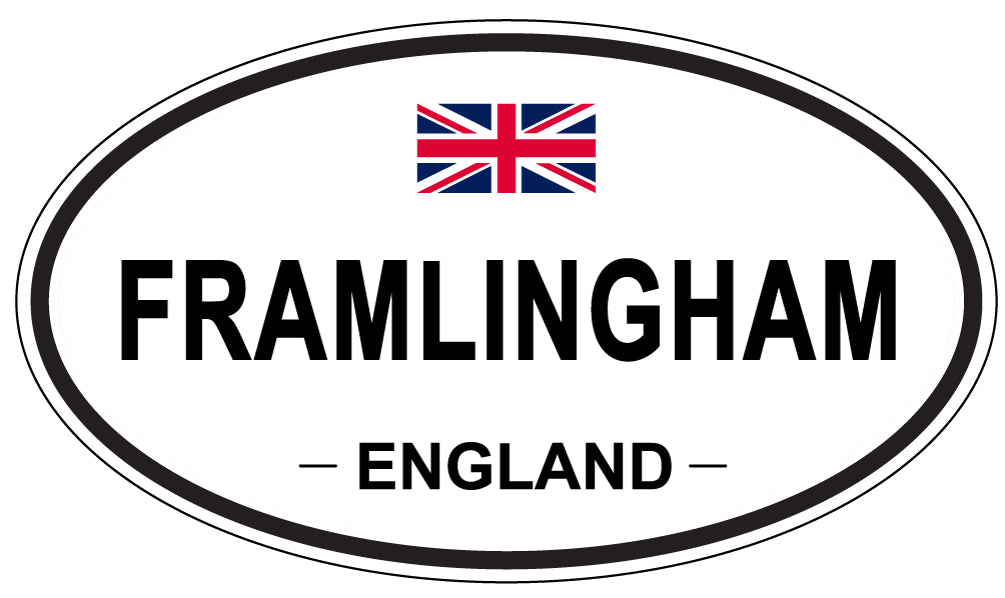 FRAMLINGHAM, England - Oval Magnet