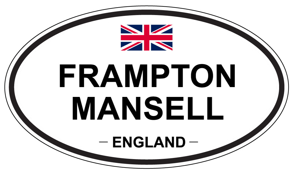 FRAMPTON MANSELL, England - Oval Magnet