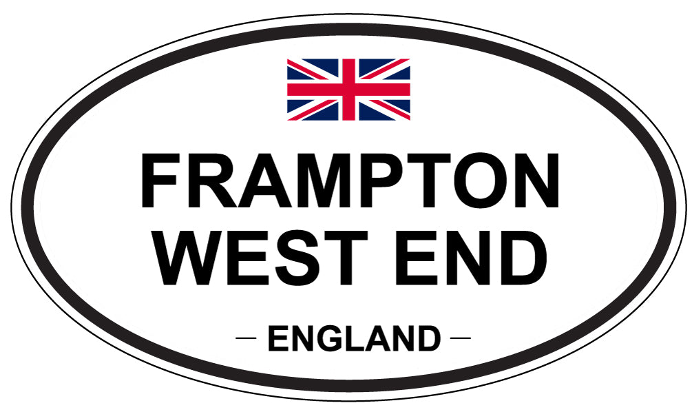 FRAMPTON WEST END, England - Oval Magnet