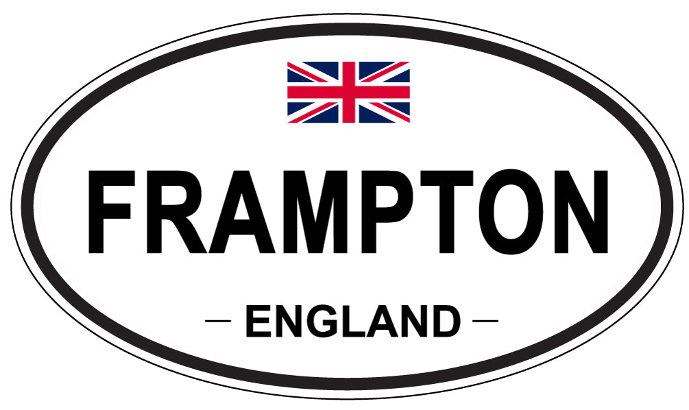 FRAMPTON, England - Oval Magnet