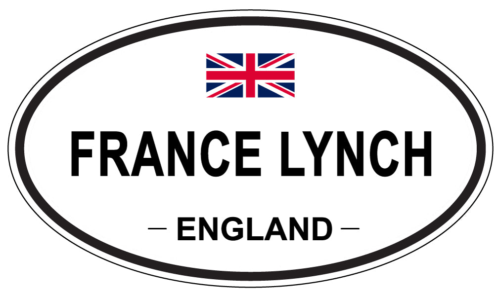 FRANCE LYNCH, England - Oval Magnet