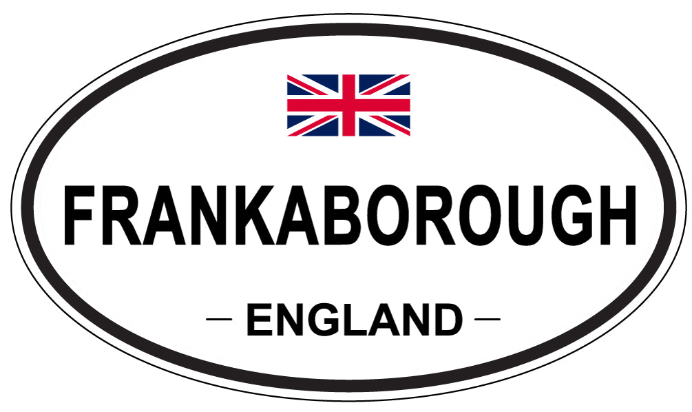 FRANKABOROUGH, England - Oval Magnet