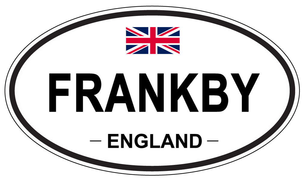 FRANKBY, England - Oval Magnet
