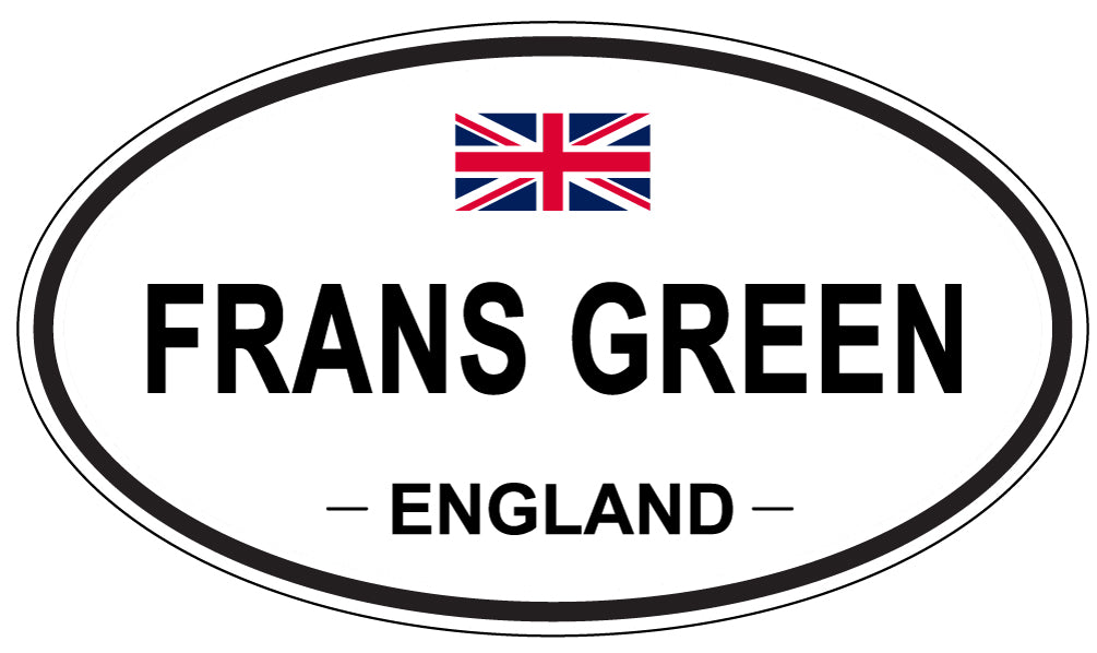 FRANS GREEN, England - Oval Magnet