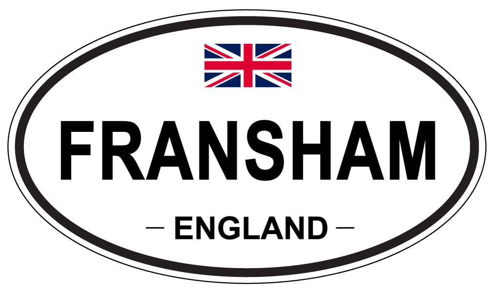 FRANSHAM, England - Oval Magnet