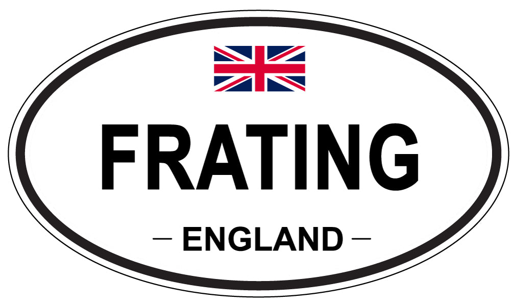 FRATING, England - Oval Magnet