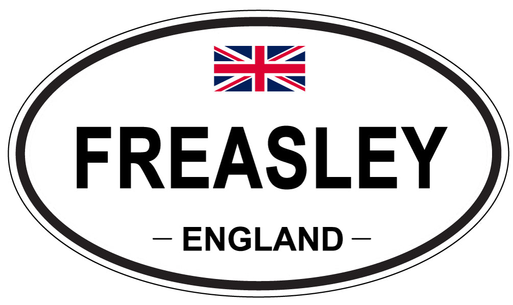 FREASLEY, England - Oval Magnet