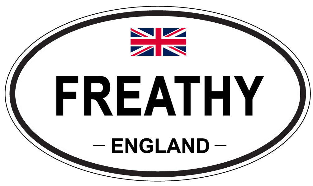 FREATHY, England - Oval Magnet