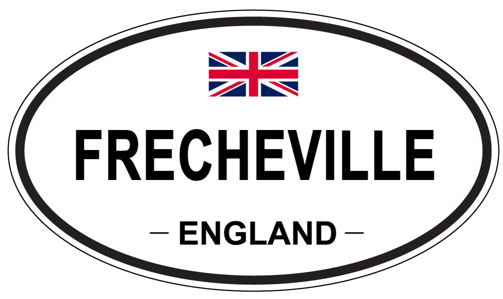 FRECHEVILLE, England - Oval Magnet