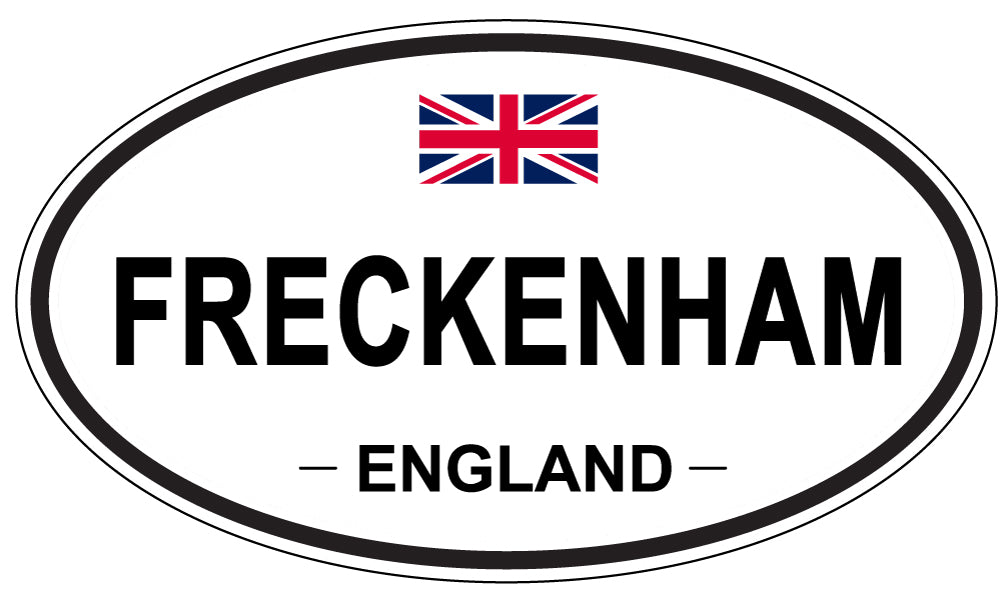 FRECKENHAM, England - Oval Magnet