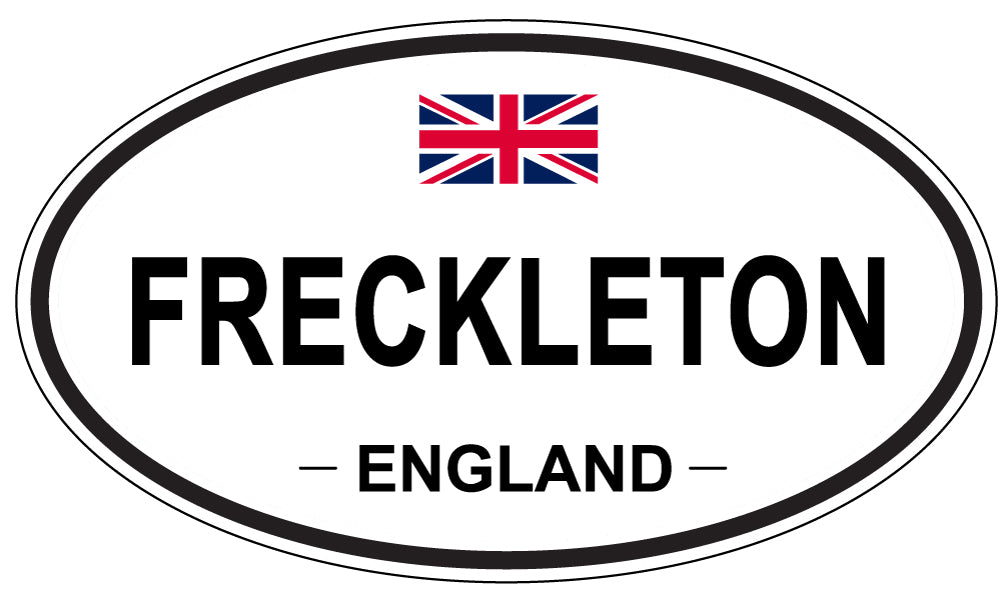 FRECKLETON, England - Oval Magnet