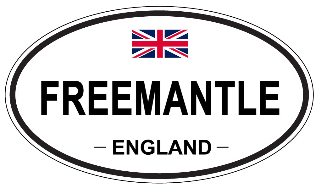 FREEMANTLE, England - Oval Magnet