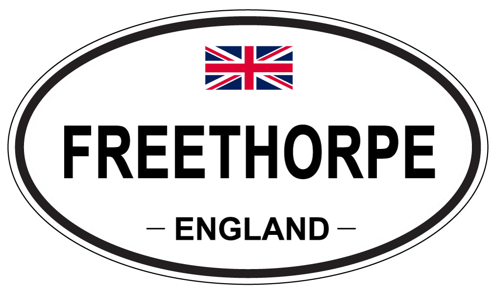 FREETHORPE, England - Oval Magnet