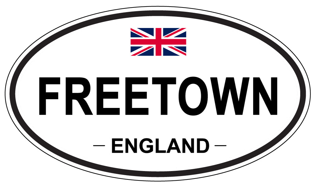 FREETOWN, England - Oval Magnet