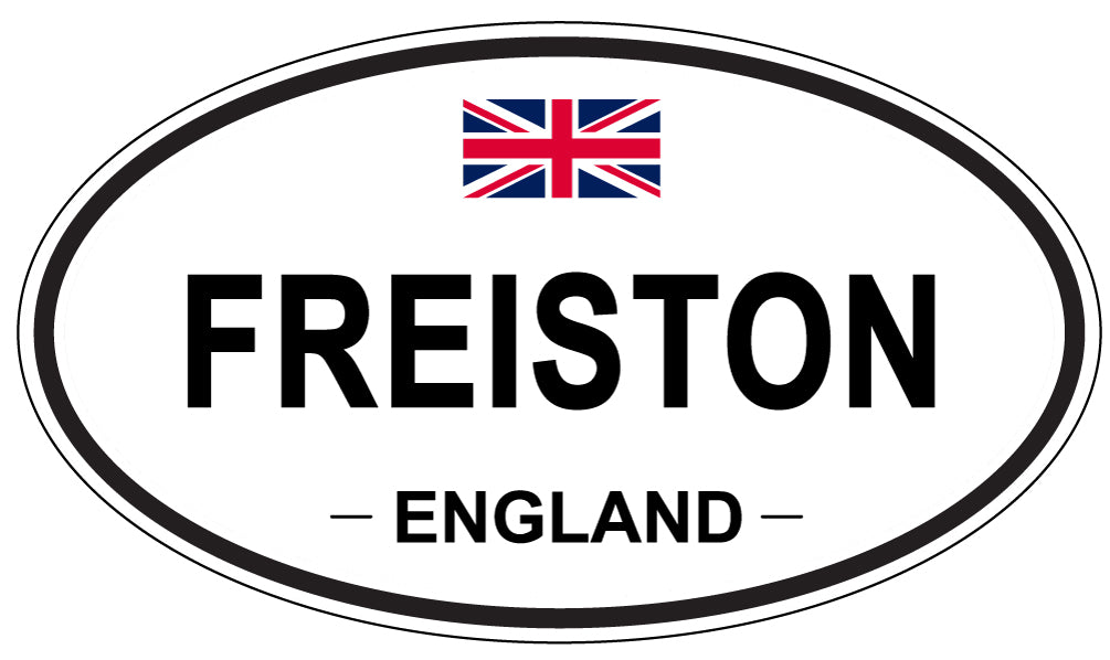FREISTON, England - Oval Magnet