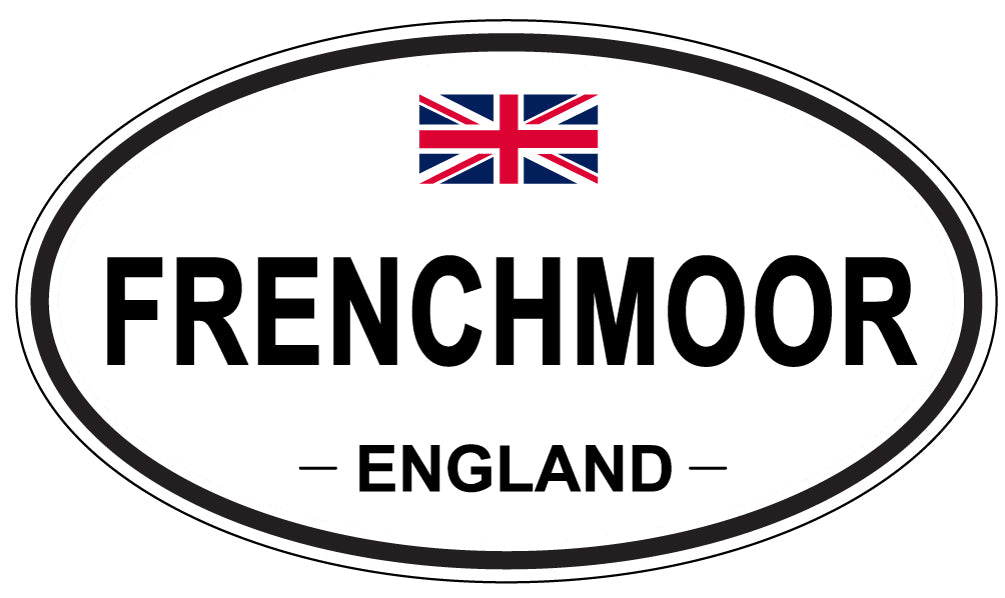 FRENCHMOOR, England - Oval Magnet