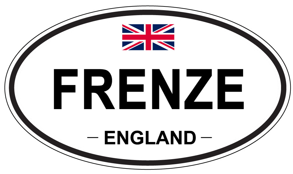 FRENZE, England - Oval Magnet